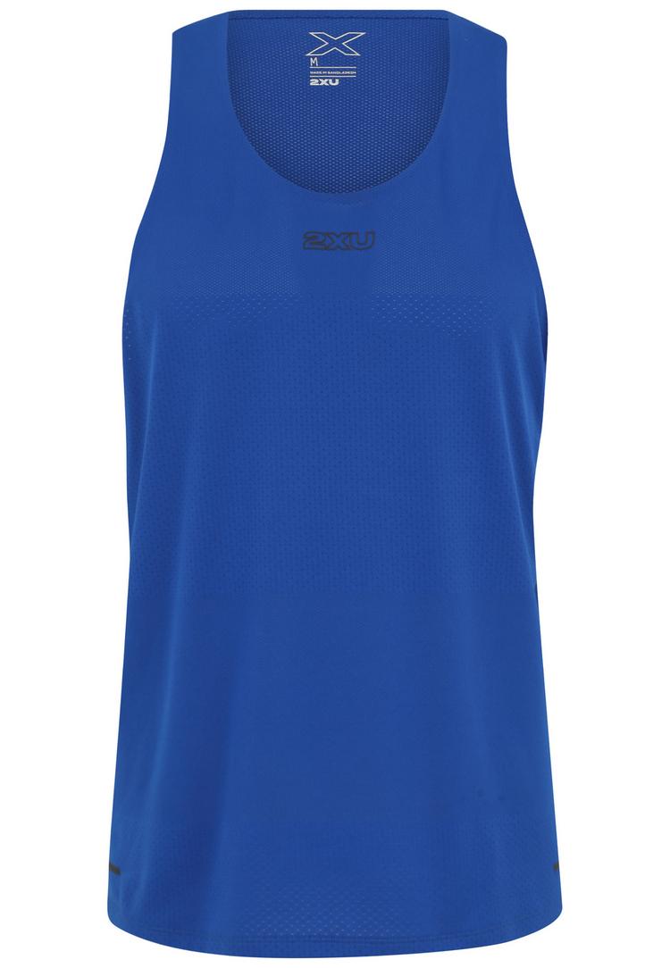 2XU 2XU Light Speed Tech Singlet Funktionsshirt Herren - surf-black reflective - 0 | SportScheck