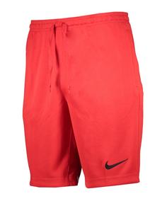 Nike Strike Short Fußballshorts Herren rotschwarz