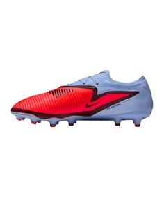 Rückansicht von Nike Phantom 6 Low Pro AG Max Voltage Fußballschuhe Herren blau
