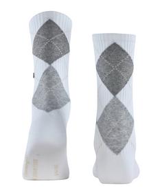 Rückansicht von Burlington Rib Courtside SO Freizeitsocken Damen white (2000)