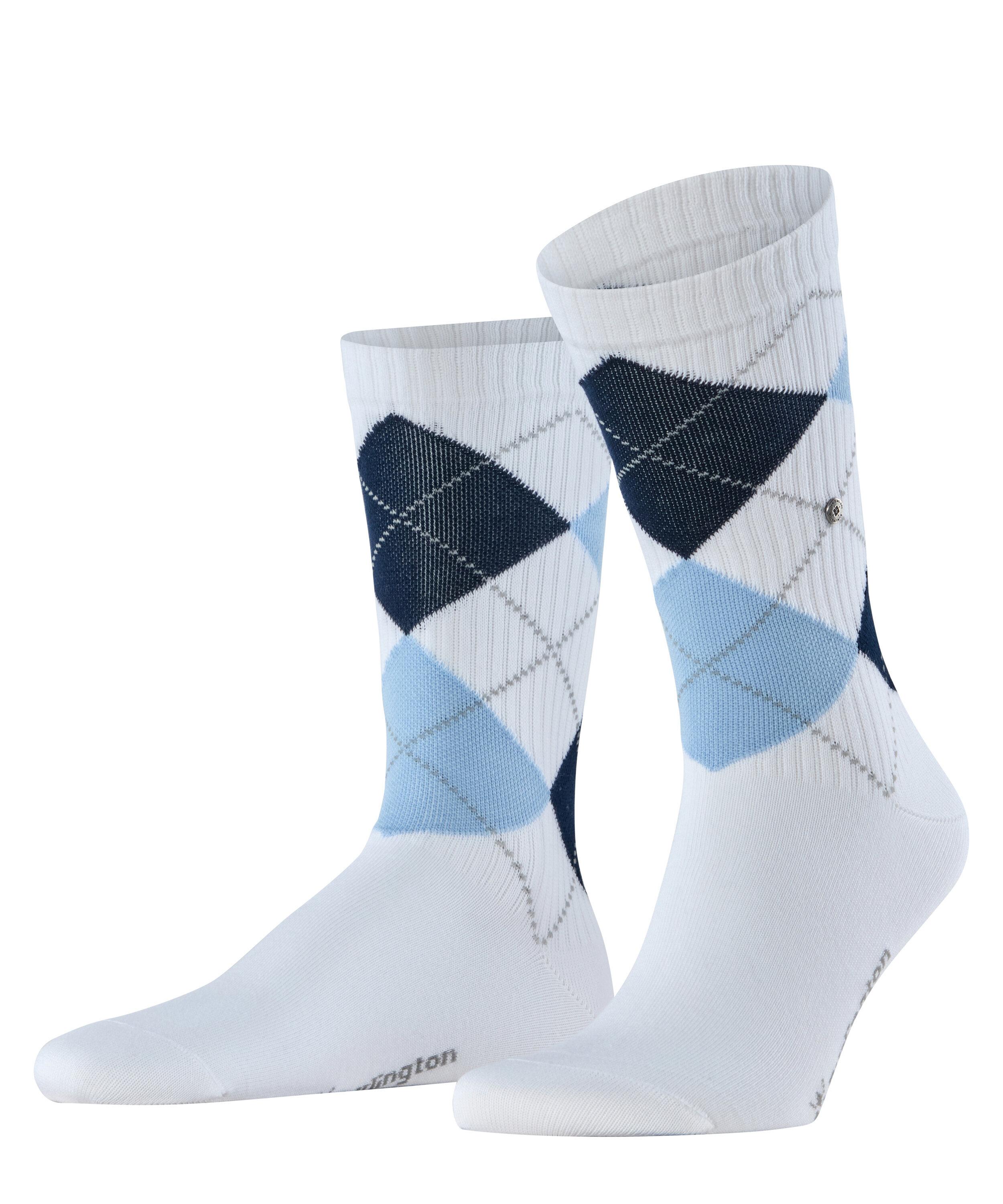Burlington Rib Court SO Socken Herren - white (2000)
