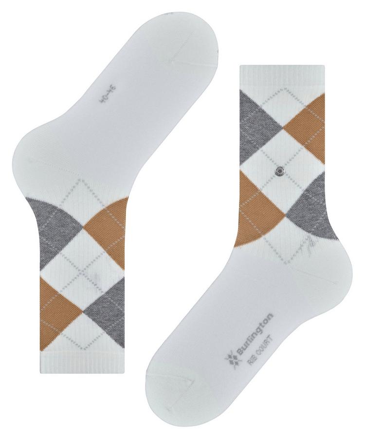 Burlington Burlington Rib Court SO Socken Herren - off-white (2040) - 2 | SportScheck