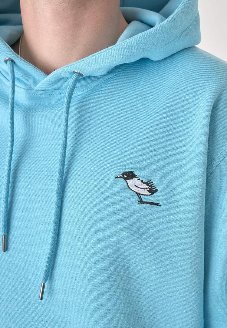 Cleptomanicx Cleptomanicx Classic Hooded Storm Gull Hoodie Herren - Milky Blue - 2 | SportScheck
