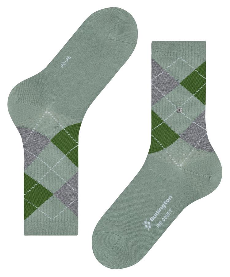 Burlington Burlington Rib Court SO Socken Herren - sage (7068) - 2 | SportScheck