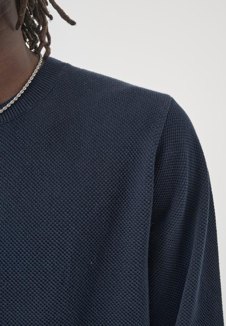 Cleptomanicx Cleptomanicx Crewneck Grower Strickpullover Herren - Sky Captain - 2 | SportScheck