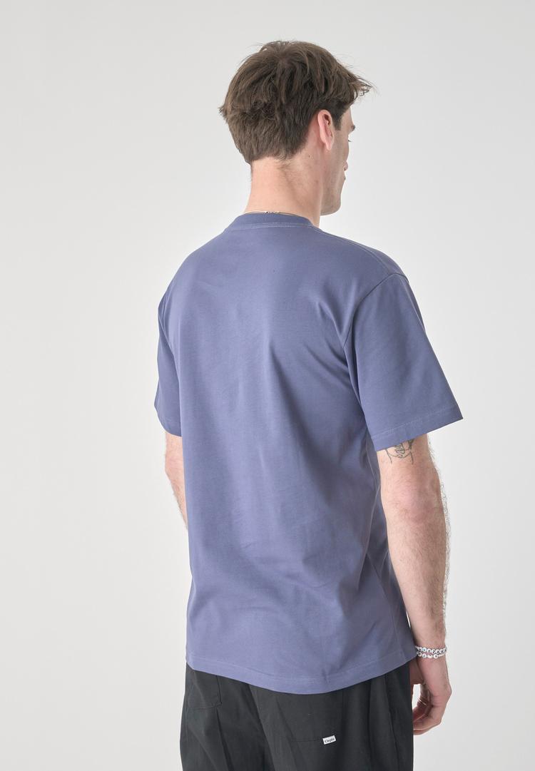 Cleptomanicx Cleptomanicx Classic Tee Birds of Prey Printshirt Herren - Nightshadow Blue - 2 | SportScheck