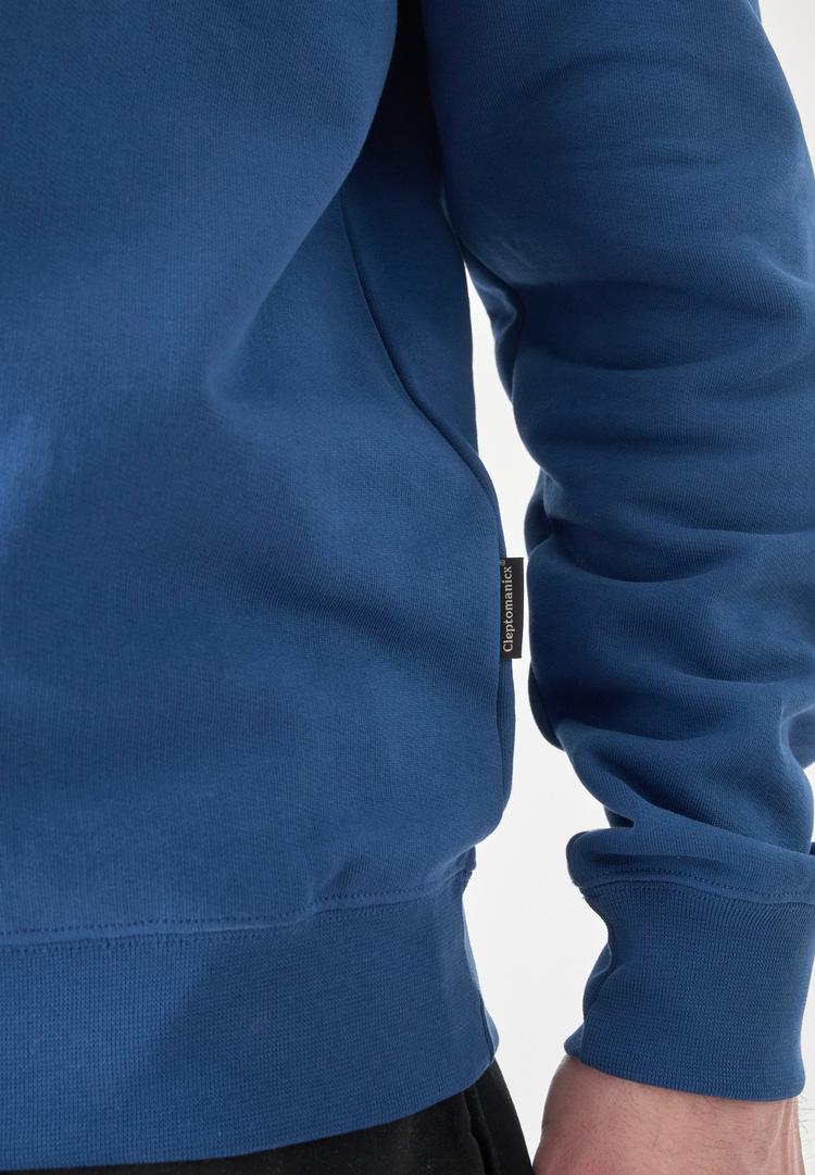 Cleptomanicx Cleptomanicx Crewneck Ligull Classic Sweatshirt Herren - Estate Blue - 2 | SportScheck