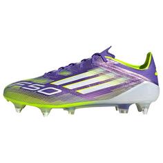 adidas F50 Elite Fußballschuhe für weiche Böden Fußballschuhe Purple Rush / Cloud White / Lucid Lemon