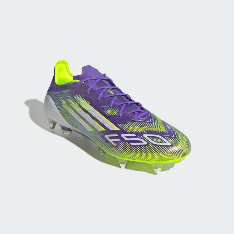 adidas adidas F50 Elite Fu&szlig;ballschuh, weiche B&ouml;den Fu&szlig;ballschuhe - Purple Rush / Cloud White / Lucid Lemon - 2 | SportScheck