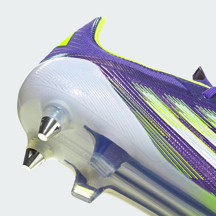 adidas adidas F50 Elite Fu&szlig;ballschuh, weiche B&ouml;den Fu&szlig;ballschuhe - Purple Rush / Cloud White / Lucid Lemon - 5 | SportScheck