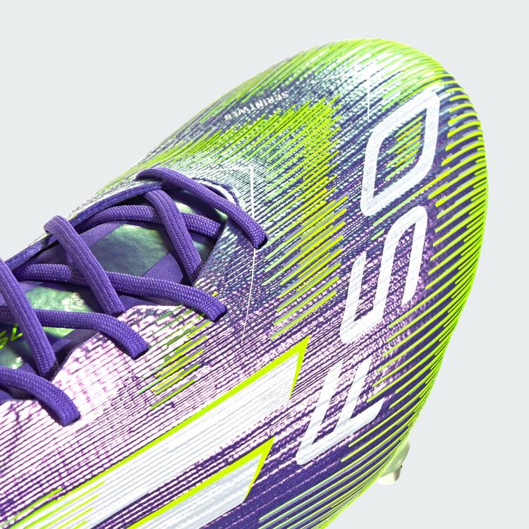 adidas adidas F50 Elite Fu&szlig;ballschuh, weiche B&ouml;den Fu&szlig;ballschuhe - Purple Rush / Cloud White / Lucid Lemon - 6 | SportScheck