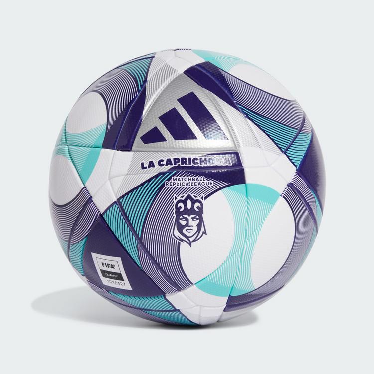 adidas adidas Queens League La Caprichosa League Ball Fu&szlig;ball - White / Multicolor / Silver Metallic - 0 | SportScheck