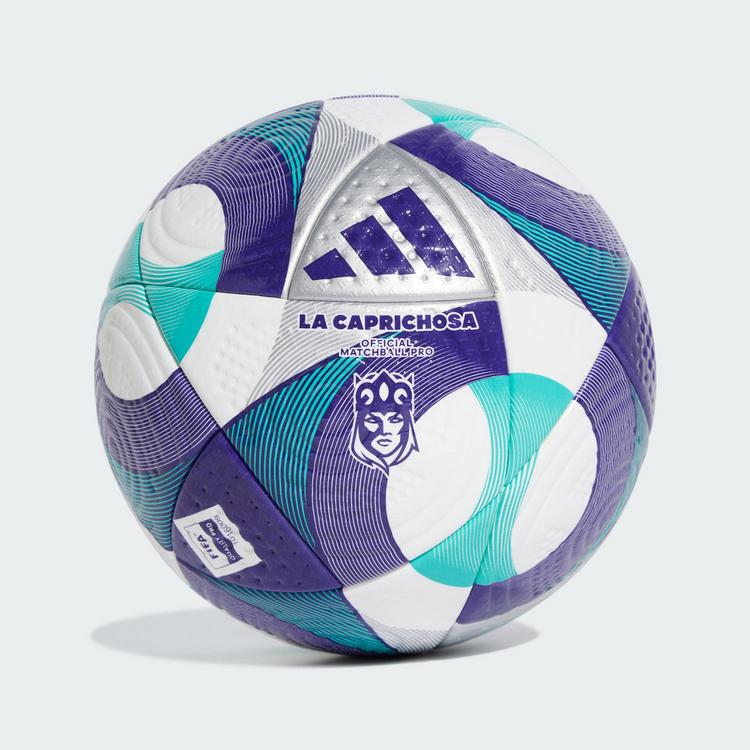 adidas adidas Queens League La Caprichosa Pro Ball Fu&szlig;ball - White / Multicolor / Silver Metallic - 0 | SportScheck