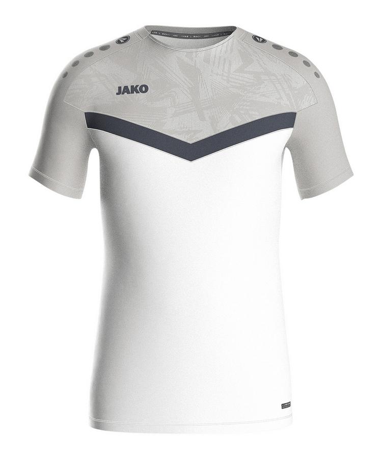 JAKO JAKO Iconic T-Shirt Kids Funktionsshirt Kinder - weissgrau - 0 | SportScheck