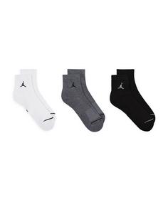 Rückansicht von Nike Everyday Crew 3er Pack Socken Freizeitsocken Herren schwarzweiss