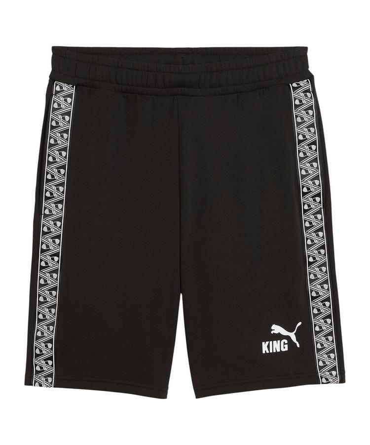 PUMA PUMA teamKING Short Fu&szlig;ballshorts Herren - schwarzweiss - 0 | SportScheck