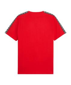 Rückansicht von PUMA teamKING T-Shirt Funktionsshirt Herren rotweiss