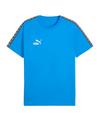 PUMA teamKING T-Shirt Funktionsshirt Herren - blauweiss