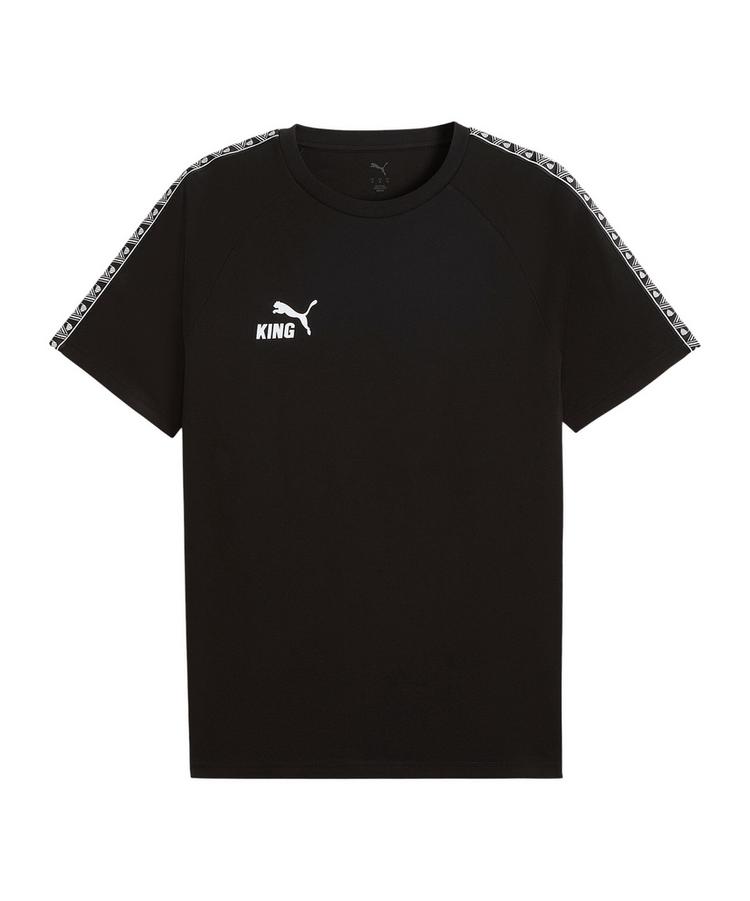 PUMA PUMA teamKING T-Shirt Funktionsshirt Herren - schwarzweiss - 0 | SportScheck