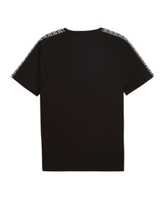 Rückansicht von PUMA teamKING T-Shirt Funktionsshirt Herren schwarzweiss