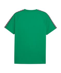 Rückansicht von PUMA teamKING T-Shirt Funktionsshirt Herren gruenweiss