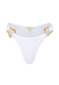 Moda Minx SCRUNCH Bikini Hose Damen - White
