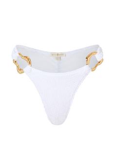 Moda Minx SCRUNCH Bikini Hose Damen White