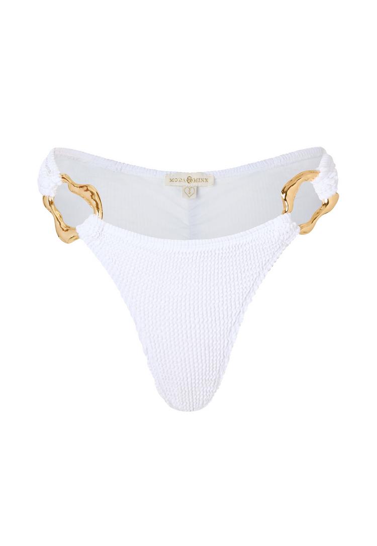 Moda Minx Moda Minx SCRUNCH Bikini Hose Damen - White - 0 | SportScheck