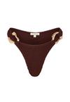 Moda Minx SCRUNCH Bikini Hose Damen - Coffee