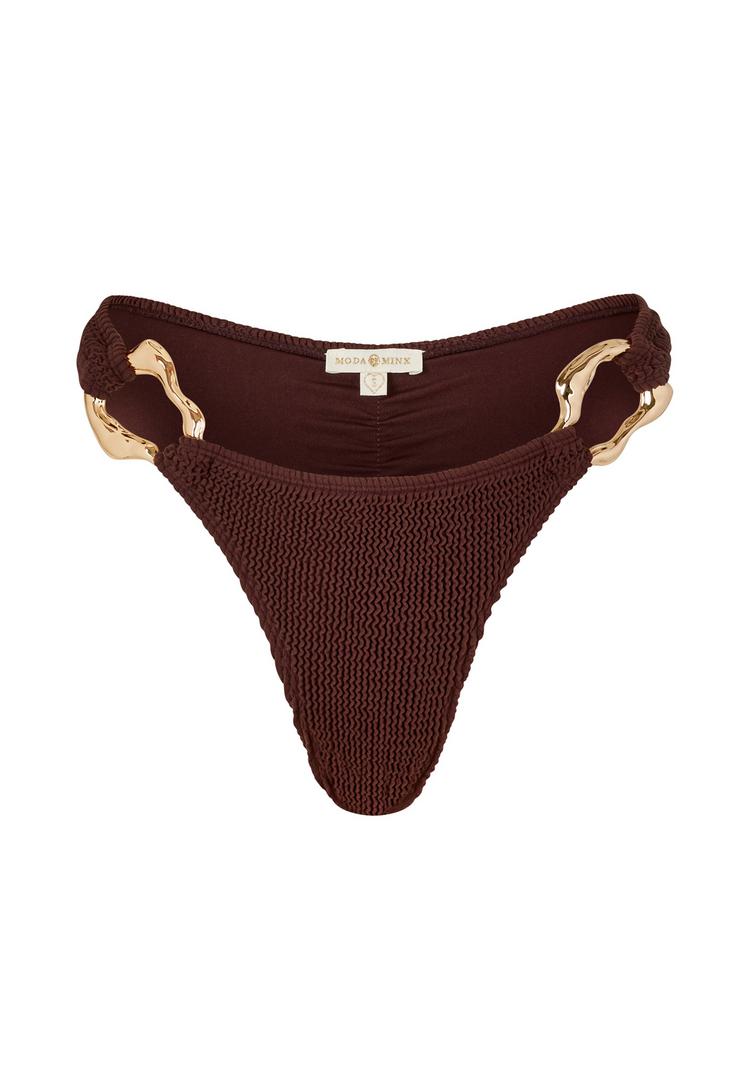 Moda Minx Moda Minx SCRUNCH Bikini Hose Damen - Coffee - 0 | SportScheck