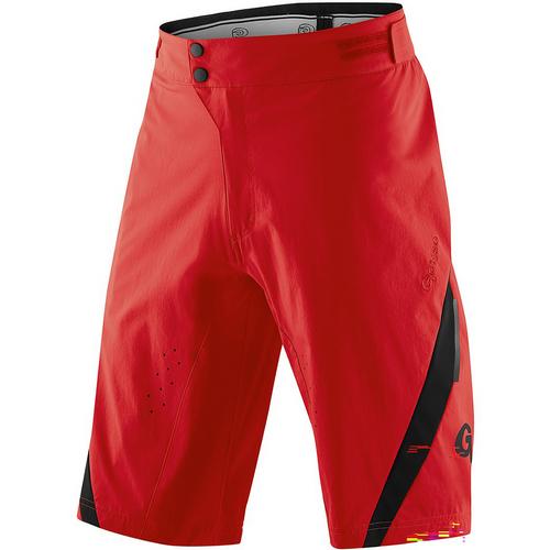 Rückansicht von Gonso Bike Ero Fahrradshorts Herren Rot