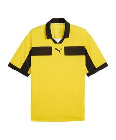 PUMA teamCLASSIC Match Trikot Fußballtrikot Herren gelbschwarz