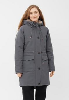 Rückansicht von Derbe Festholm Winterjacke Damen lava smoke/cobblestone