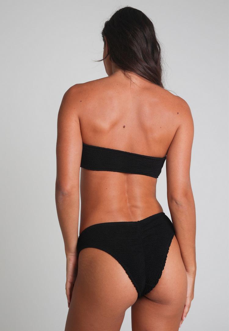 Moda Minx Moda Minx SCRUNCH Irregular Hoop Bikini Hose Damen - Black - 2 | SportScheck