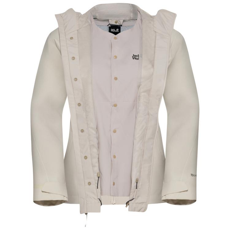 Jack Wolfskin Jack Wolfskin PRELIGHT 3IN1 JKT W Funktionsjacke Damen - pale sand - 0 | SportScheck