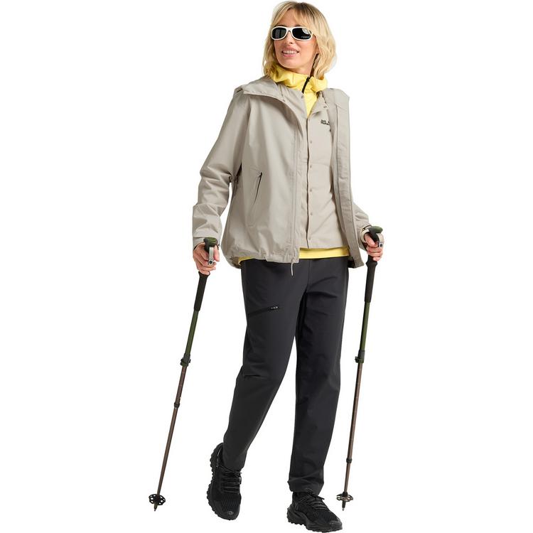 Jack Wolfskin Jack Wolfskin PRELIGHT 3IN1 JKT W Funktionsjacke Damen - pale sand - 2 | SportScheck