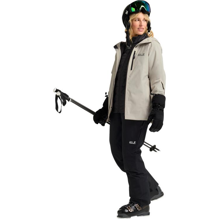 Jack Wolfskin Jack Wolfskin FLOWLINE 3IN1 JKT W Funktionsjacke Damen - pale sand - 2 | SportScheck