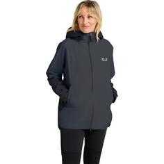 Rückansicht von Jack Wolfskin UNBOUND ADVENTURE 2L JKT W Funktionsjacke Damen phantom