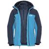 Jack Wolfskin WILD PLACES 3IN1 JKT W Funktionsjacke Damen - sky blue