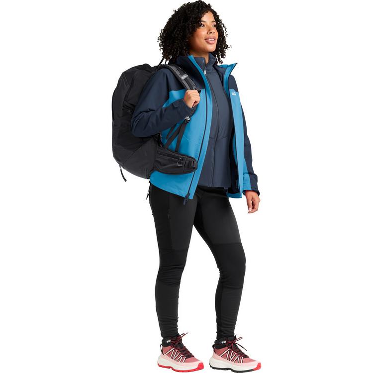 Jack Wolfskin Jack Wolfskin WILD PLACES 3IN1 JKT W Funktionsjacke Damen - sky blue - 2 | SportScheck
