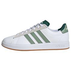 adidas Grand Court 2.0 Schuh Sneaker Herren Cloud White / Silver Green / Collegiate Green