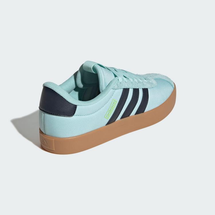 adidas adidas VL Court&nbsp;3.0 Schuh Sneaker Damen - Semi Flash Aqua / Aurora Ink / Lucid Lemon - 4 | SportScheck