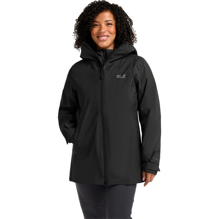 Jack Wolfskin Jack Wolfskin ICECAPE 3IN1 DOWN JKT W RDS Funktionsjacke Damen - black - 3 | SportScheck