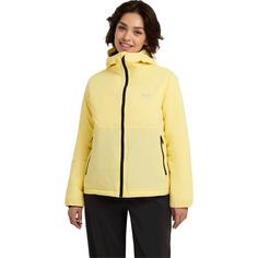 Rückansicht von Jack Wolfskin PAMIR JKT W Funktionsjacke Damen lemon ice