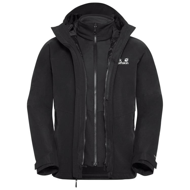 Jack Wolfskin Jack Wolfskin WILD PLACES 3IN1 JKT W Funktionsjacke Damen - black - 0 | SportScheck