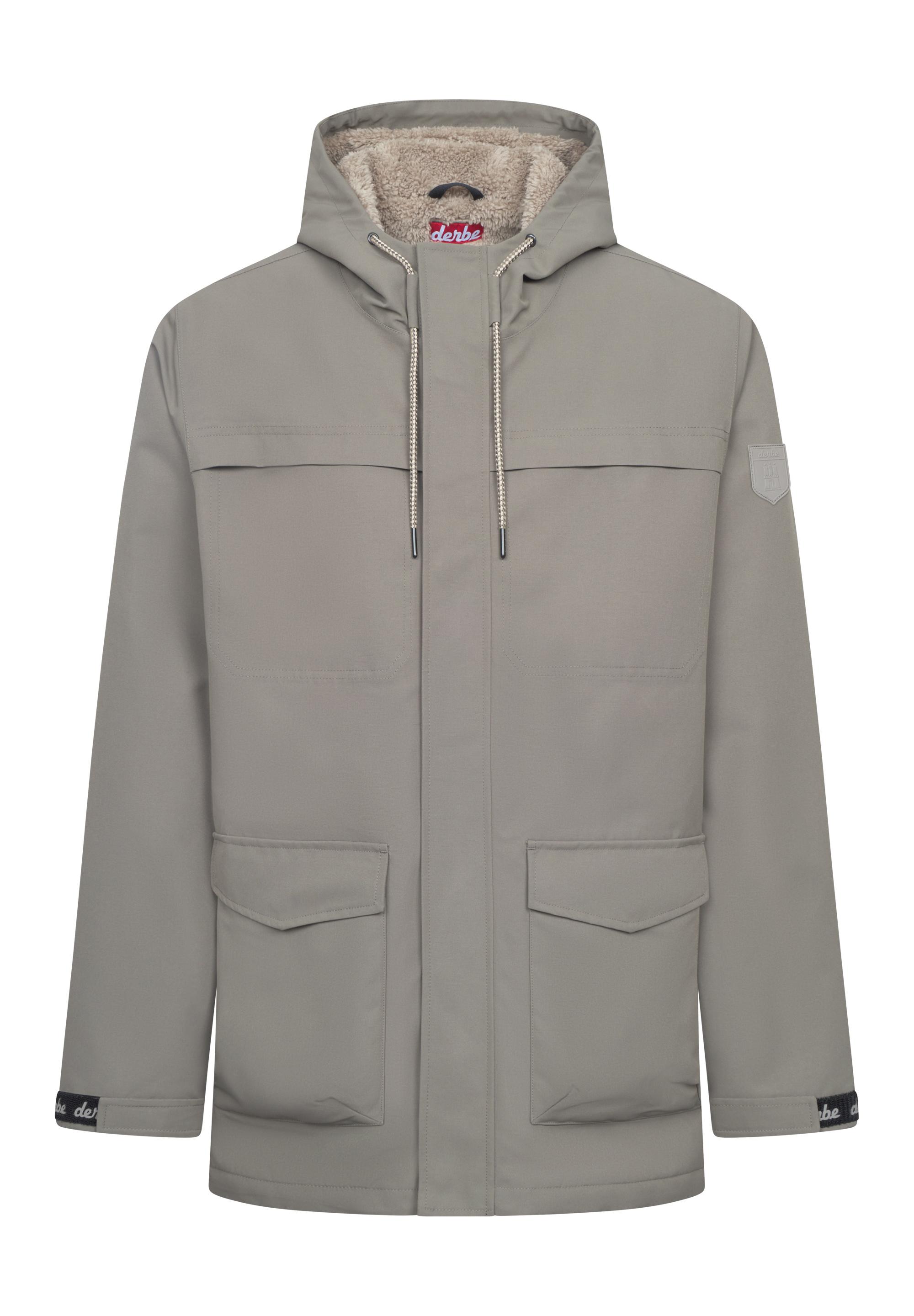 Derbe Phoebholm dog Funktionsjacke Herren - morel/cobblestone