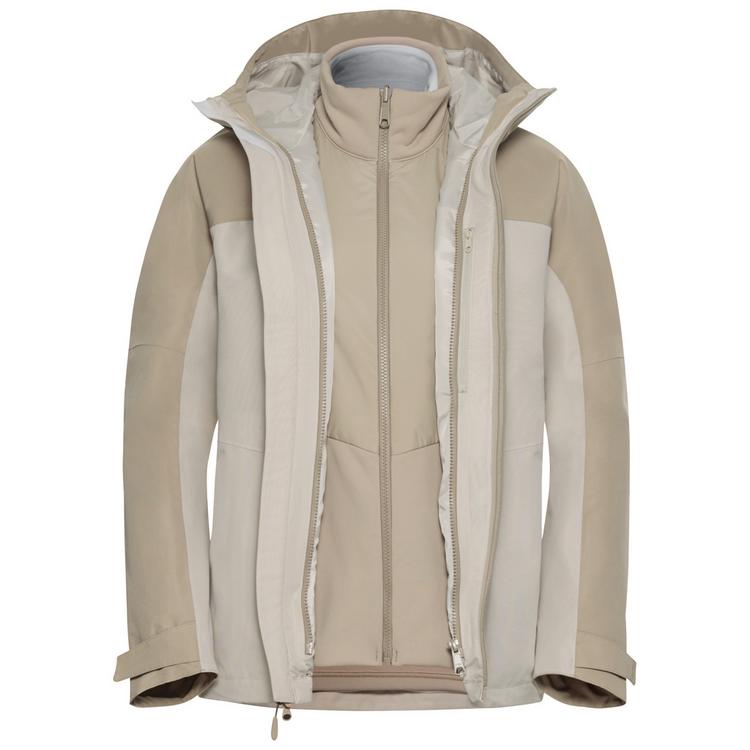 Jack Wolfskin Jack Wolfskin WILD PLACES 3IN1 JKT W Funktionsjacke Damen - pale sand - 0 | SportScheck