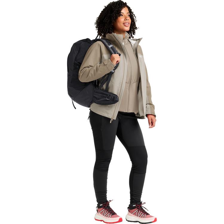 Jack Wolfskin Jack Wolfskin WILD PLACES 3IN1 JKT W Funktionsjacke Damen - pale sand - 2 | SportScheck