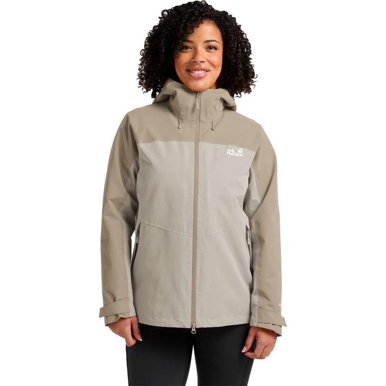 Jack Wolfskin Jack Wolfskin WILD PLACES 3IN1 JKT W Funktionsjacke Damen - pale sand - 3 | SportScheck