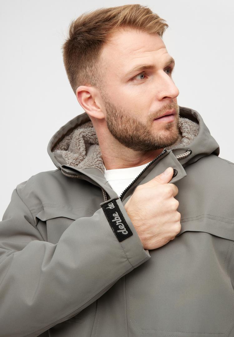 Derbe Derbe Phoebholm dog Funktionsjacke Herren - morel/cobblestone - 0 | SportScheck